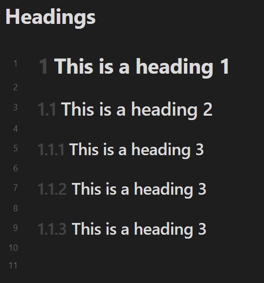 Decimal numbers