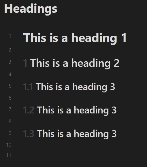 Ignore the single heading at the top-level