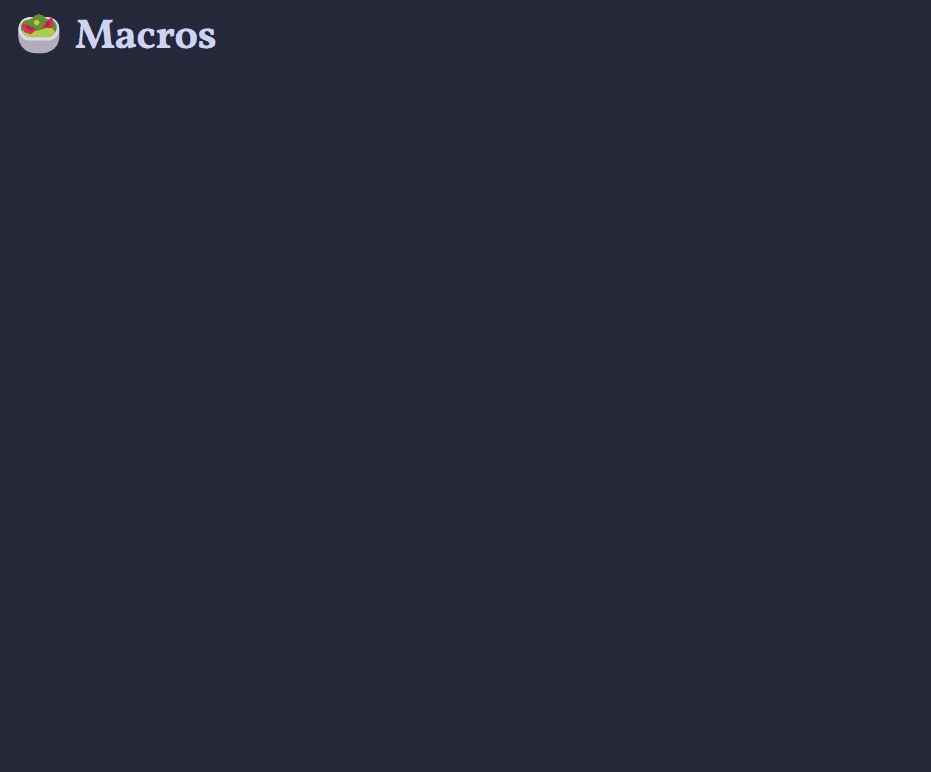 Macros GIF